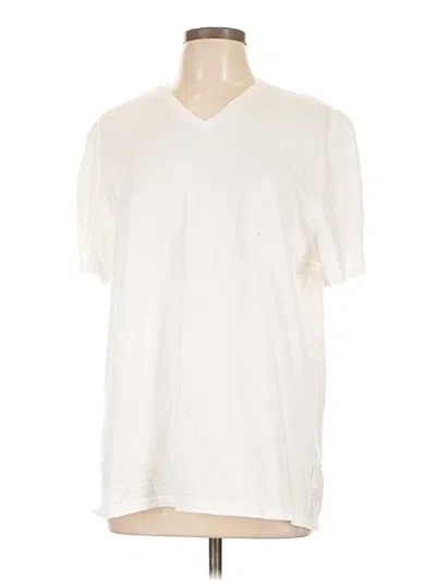 Pre-owned Calvin Klein Short Sleeve T-shirt In White