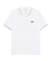 Calvin Klein Cotton Polo Shirt In White