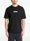 Calvin Klein Short-sleeved T-shirt In Black