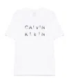 Calvin Klein Logo-print T-shirt In White