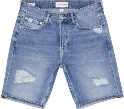 Calvin Klein Shorts Blue In Multi