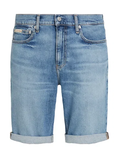 Calvin Klein Shorts Blue In Multi