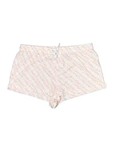 Pre-owned Calvin Klein Shorts In White