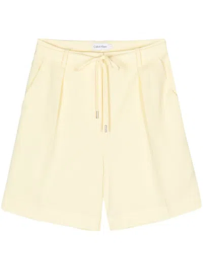 Calvin Klein Shorts In Yellow
