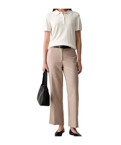 Calvin Klein Short-sleeve Cardigan In Neutral