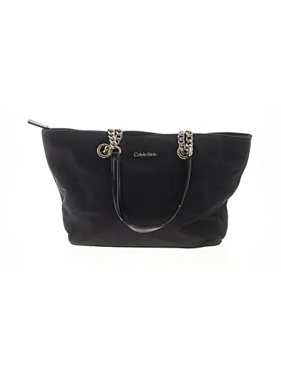 Pre-owned Calvin Klein Shoulder Bag In Black