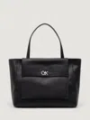 Calvin Klein Shoulder Bag  Woman Color Black In Black