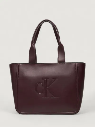Calvin Klein Shoulder Bag  Woman Color Burgundy