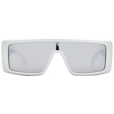 Calvin Klein Silver Browline Unisex Sunglasses Ckj23655s 040 57 In Multi