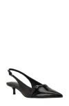 Calvin Klein Simira Kitten Heel Pump In Black