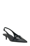 Calvin Klein Simira Kitten Heel Pump In Black