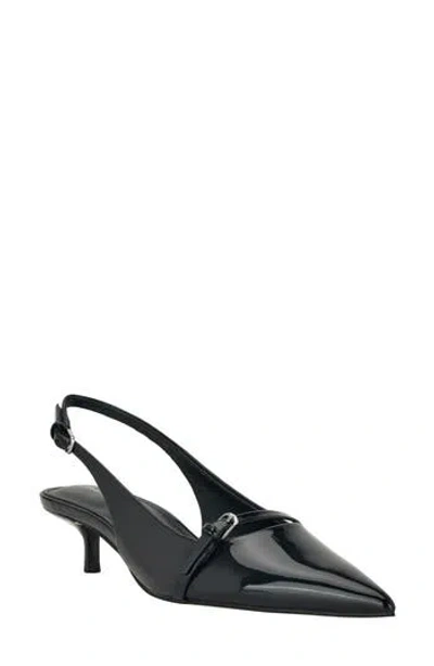Calvin Klein Simira Kitten Heel Pump In Black
