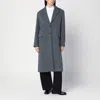 Calvin Klein Single-breasted Coat In Wool Blend