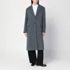 Calvin Klein Single-breasted Coat In Wool Blend