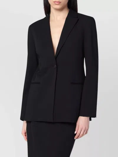 CALVIN KLEIN SINGLE BREASTED JACKET NOTCHED LAPELS