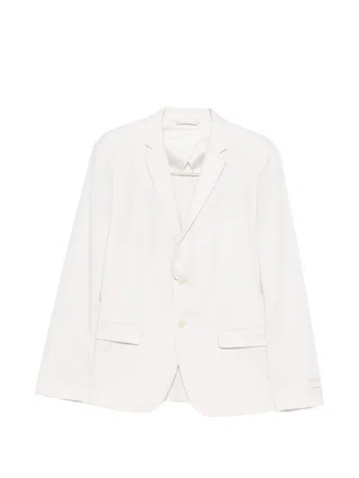 Calvin Klein Single-breasted Blazer In White