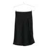 Calvin Klein Lace-insert Slip Skirt In Black