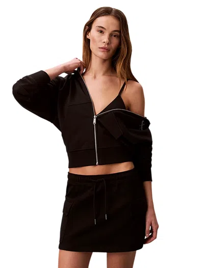 Calvin Klein Skirts Black In Brown
