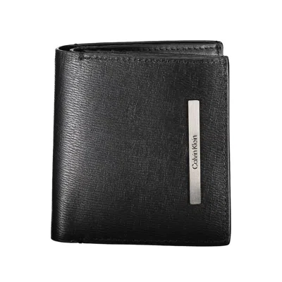 Calvin Klein Sleek Bifold Wallet With Rfid Block Technology In Black