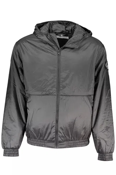 CALVIN KLEIN CALVIN KLEIN BLACK POLYESTER MEN MEN'S JACKET