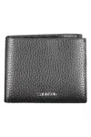 Calvin Klein Elegant Leather Wallet With Rfid Block