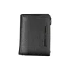 Calvin Klein Sleek Black Leather Wallet With Coin Purse