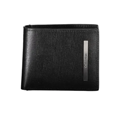 Calvin Klein Sleek Bifold Wallet With Rfid Protection In Black
