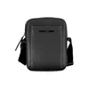 Calvin Klein Sleek Black Shoulder Bag With Logo Detail