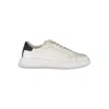 Calvin Klein Sleek White Sneakers With Contrast Accents