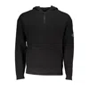 Calvin Klein Sleek Cotton Hooded Sweater With Logo Detail