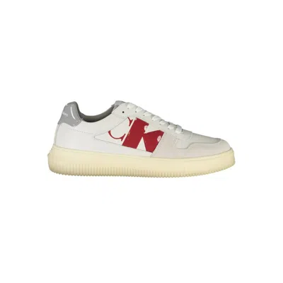 Calvin Klein Sleek Lace-up Sneakers With Contrast Men's Details