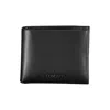 Calvin Klein Sleek Leather Bi-fold Wallet With Rfid Block In Black
