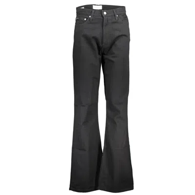 CALVIN KLEIN SLEEK ORGANIC BOOTCUT WOMEN'S BLUE
