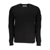 Calvin Klein Logo-patch Waffle-knit Jumper