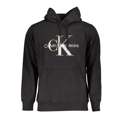 CALVIN KLEIN SLEEK ORGANIC COTTON HOODED MEN'S SWEATSHIRT