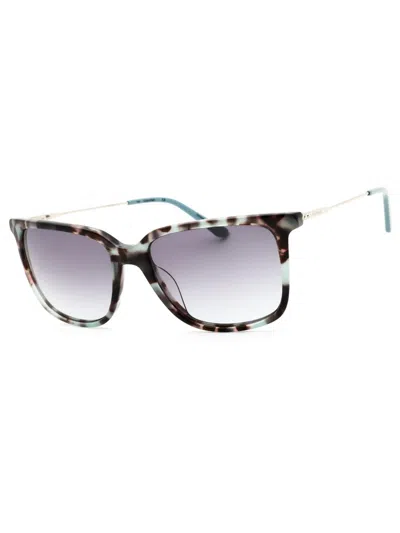 Calvin Klein Sleek Rectangular Women's Sunglasses - Ck19702sg Style In Gray