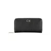 Calvin Klein Elegant Black Polyethylene Five-compartment Wallet