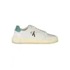 Calvin Klein Sleek White Sneakers With Eco-conscious Design