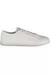 Calvin Klein Sleek White Sneakers With Eco-friendly Twist In White
