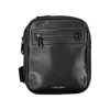 Calvin Klein Sleek Black Shoulder Bag With Contrasting Details