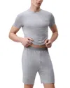 Calvin Klein Crewneck Tee In Grey