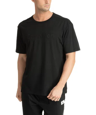 Calvin Klein 'u5551' Modal Blend Crewneck T-shirt In Black