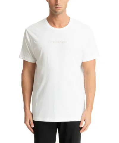 Calvin Klein White Cotton T-shirt