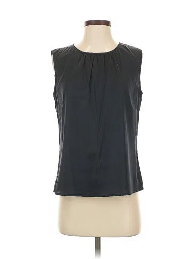 Pre-owned Calvin Klein Sleeveless Blouse In Black