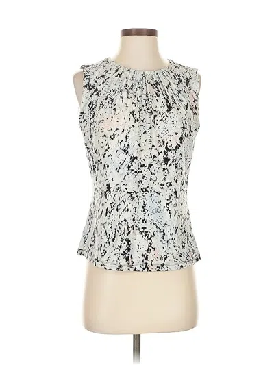 Pre-owned Calvin Klein Sleeveless Blouse In Black