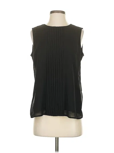 Pre-owned Calvin Klein Sleeveless Blouse In Black