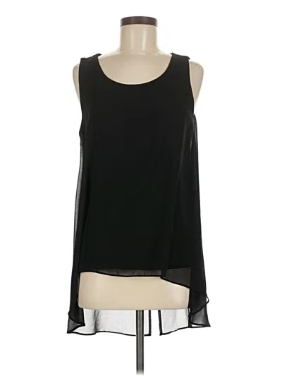 Pre-owned Calvin Klein Sleeveless Blouse In Black