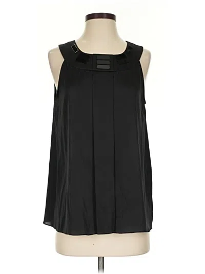 Pre-owned Calvin Klein Sleeveless Blouse In Black
