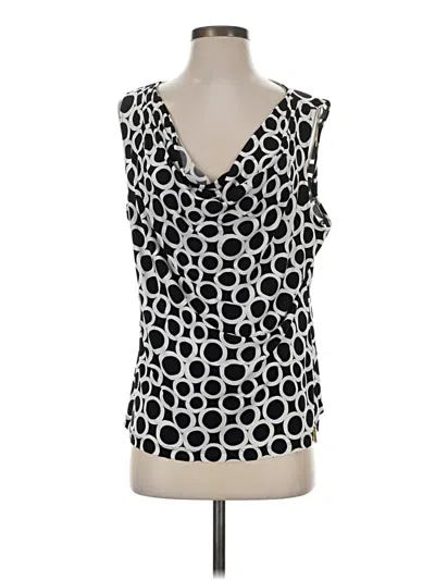 Pre-owned Calvin Klein Sleeveless Blouse In Black