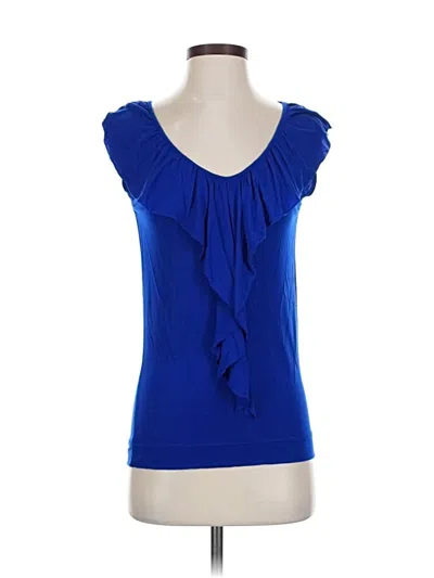 Pre-owned Calvin Klein Sleeveless Blouse In Blue